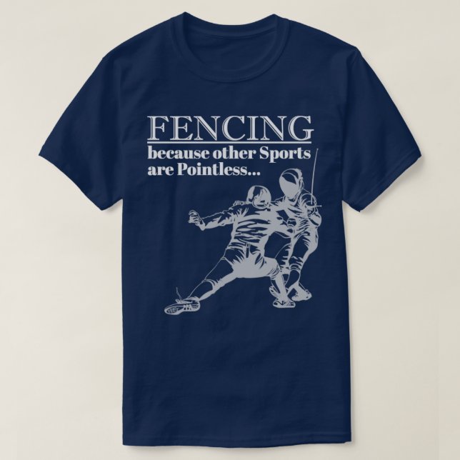 Fäst eftersom andra idrotter är meningslösa (5) t shirt (Design framsida)