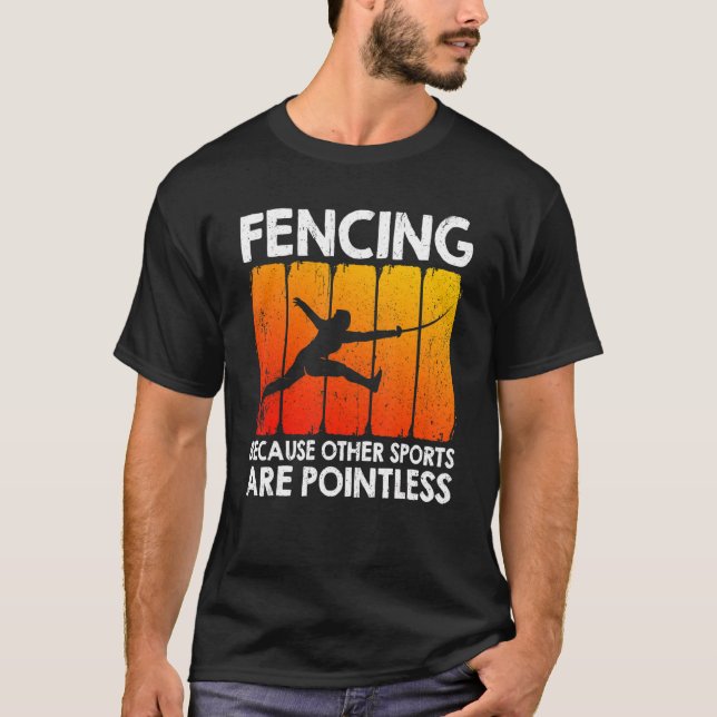 Fäst eftersom andra idrotter är meningslösa t shirt (Framsida)