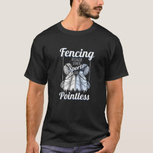 Fäst eftersom andra idrotter är meningslösa t shirt