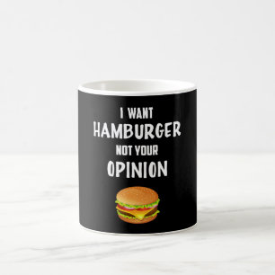 Fast Food Burger Cheese Funny Foodie Eat Gift Idea Kaffemugg