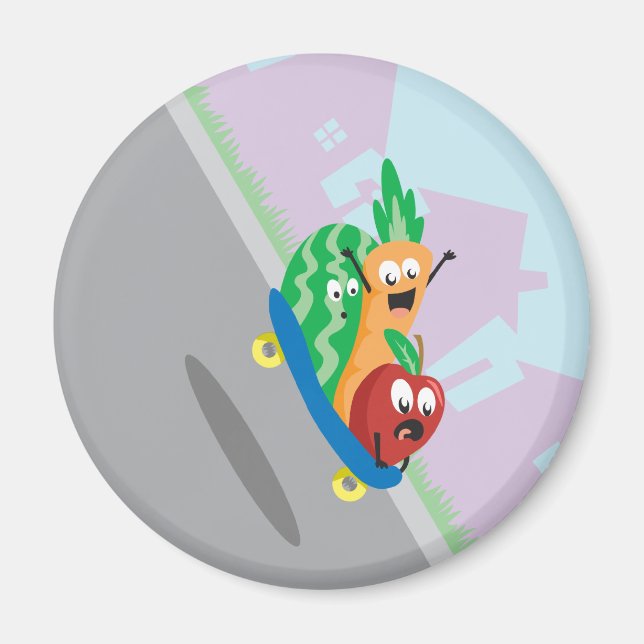 Fast Food Fridge Magnet (Framsidan)