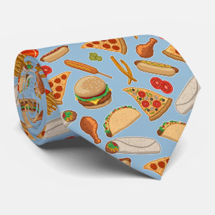 Fast Food Junk Food Pizza Burgers Hett Hundar Slips