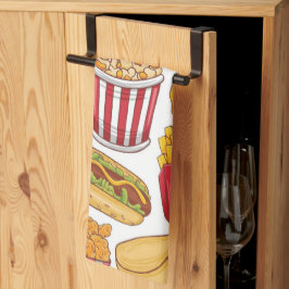 Fast Food  Kökshandduk