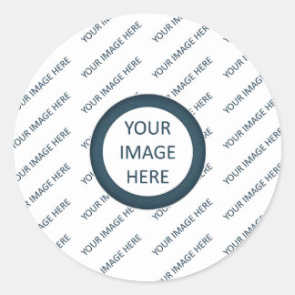 Fäst för utskrivbara skapelser runt klistermärke