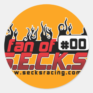 Fäst - FOS#00 Runt Klistermärke