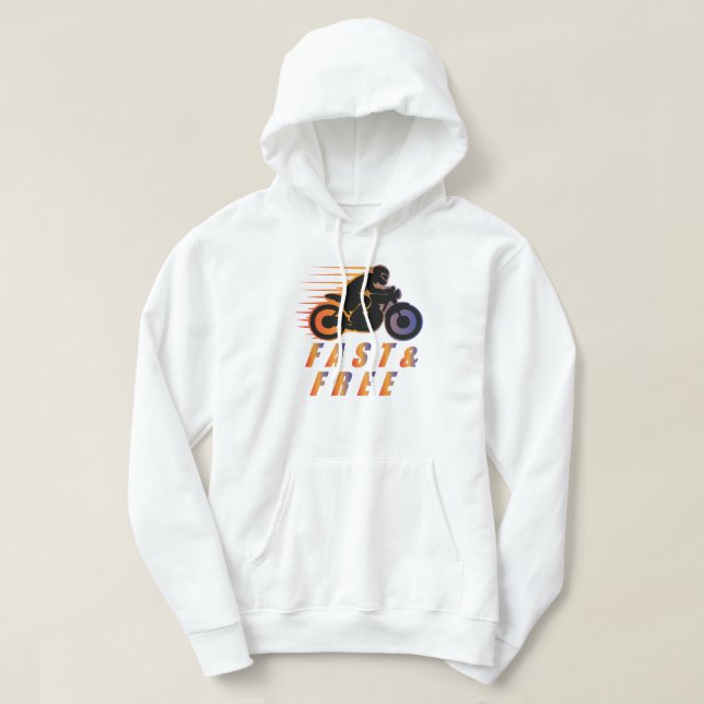 Fast & Free Hoodie (Design framsida)