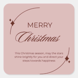 Fäst Fyrkantigt Klistermärke