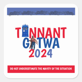 Fäst Fyrkantigt Klistermärke