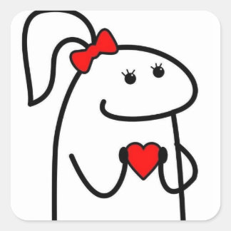 Fäst Fyrkantigt Klistermärke