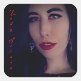 Fäst Fyrkantigt Klistermärke