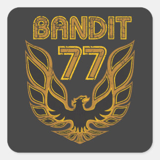 Fäst Fyrkantigt Klistermärke