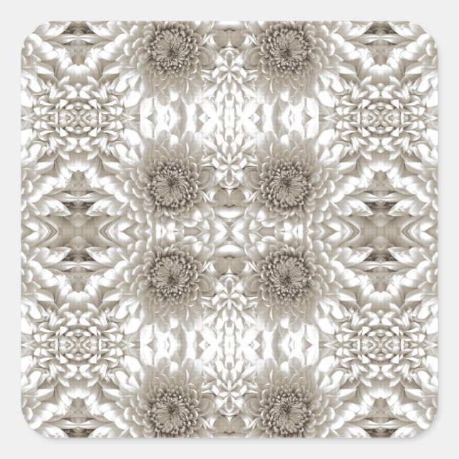 Fäst Fyrkantigt Klistermärke (Framsida)