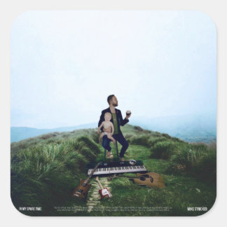 Fäst Fyrkantigt Klistermärke