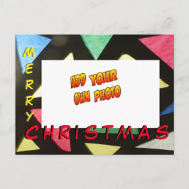 Fäst glasjul, lägg till ditt PHOTO-vykort Vykort