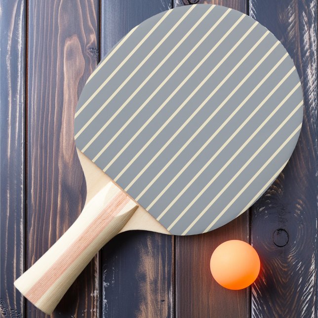 Fäst Grått Färg Ping Pong Paddle Pingisracket (Skapare uppladdad)