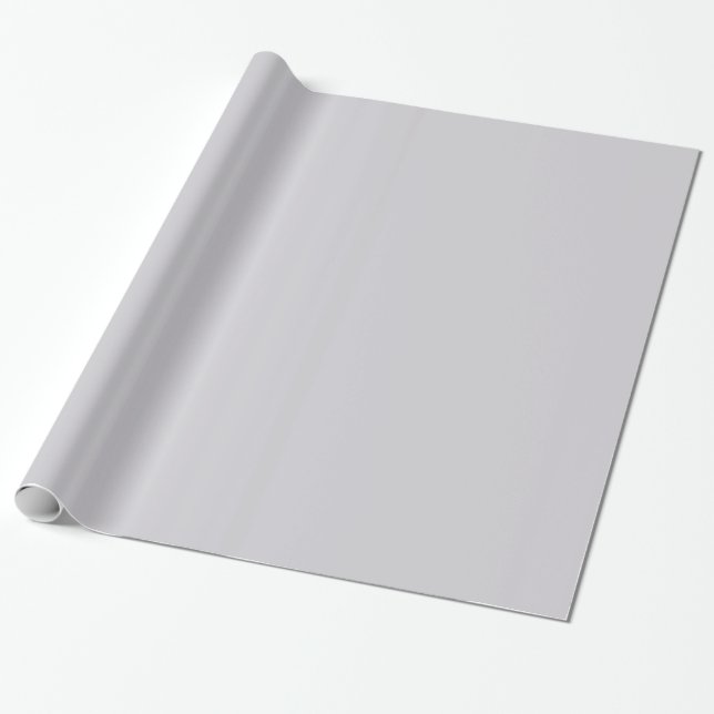 Fast Grått Presentpapper (Utrullad)