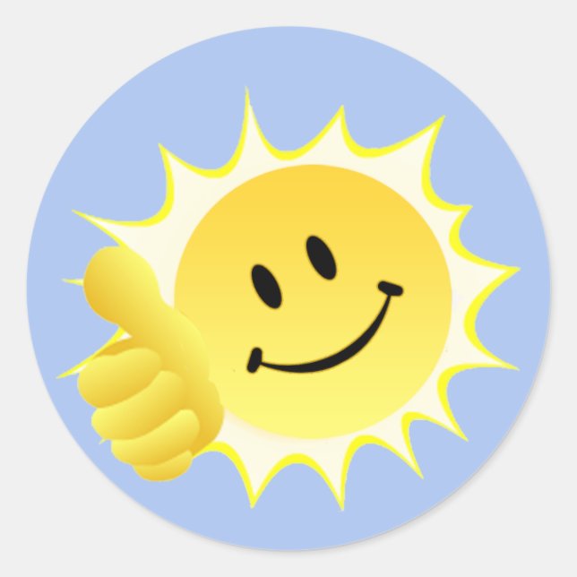 Fäst _ Grattisar Runt Klistermärke (Framsida)