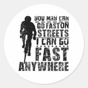 Fast Gravel Bike Runt Klistermärke