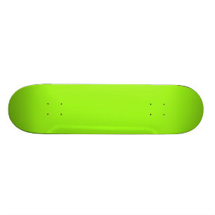 Fast Grön Ljus Chartreuse Grön Skateboard Bräda 19,5 Cm