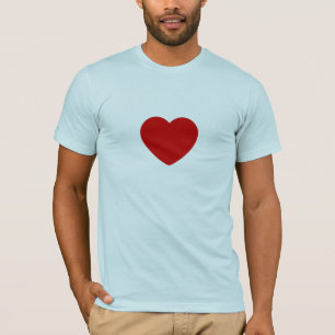fast hjärta t-shirt