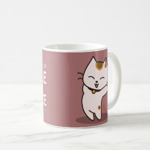 Fast hon är lite, är hon den våldsamma muggen kaffemugg