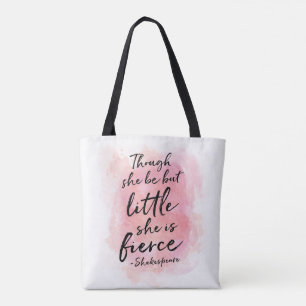 Fast hon är men, den lite rosa dagliga totot tygkasse