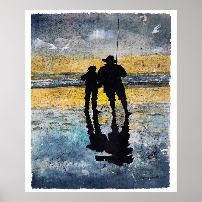 Fast i en stund © Fine Art  Poster (Framsidan)