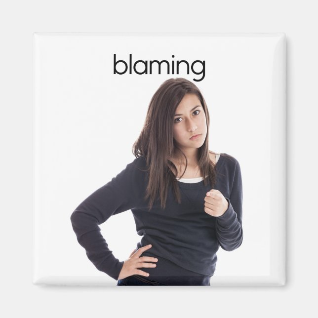 Fäst i kylskåp magnet (Framsidan)