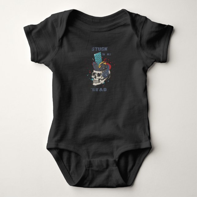 Fast i mitt huvud t shirt (Framsida)