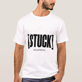 Fast i Relaterbar Minimalistisk Uttalande T-Shirt