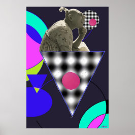 Fäst Ice Cream på samhället Poster