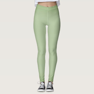 Fast jadegrön celadon  leggings