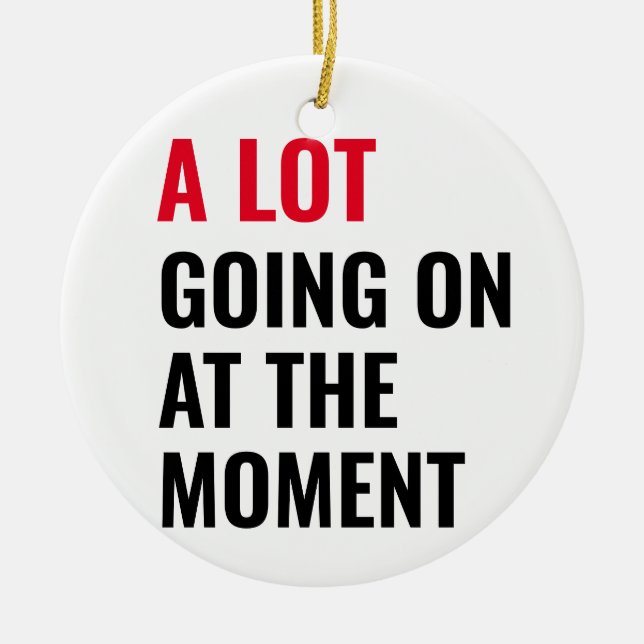 Fäst Julgransprydnad Keramik (Framsidan)