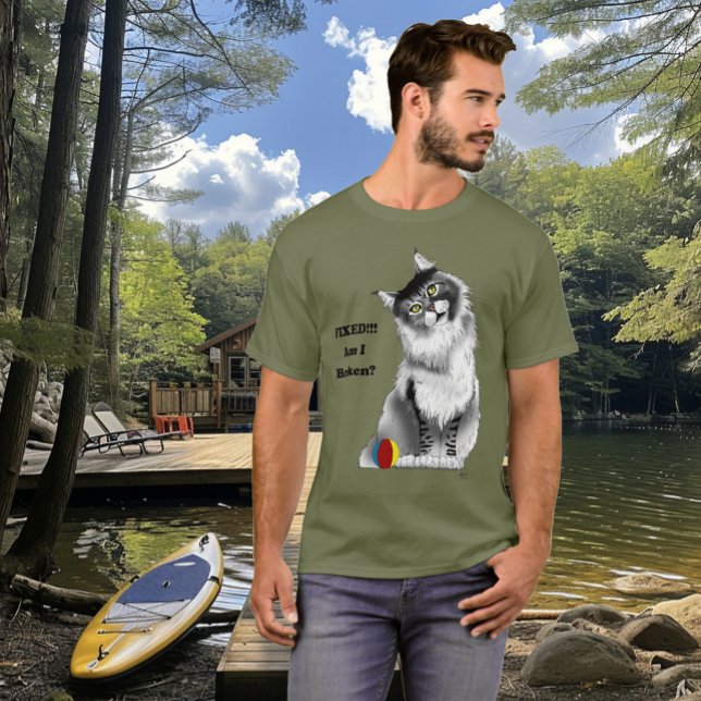 Fast Kattunge T Shirt (Skapare uppladdad)