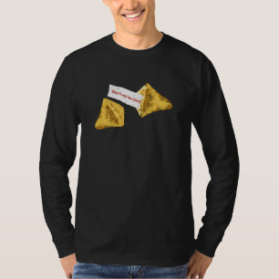 Fäst kinesiska matvaror åt inte kycklingen t shirt