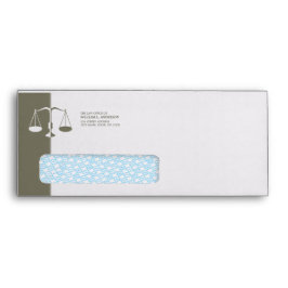 Fast kuvert för advokat/för advokat/för lag