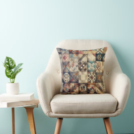 Fäst lappverk KViltdesign Kudde