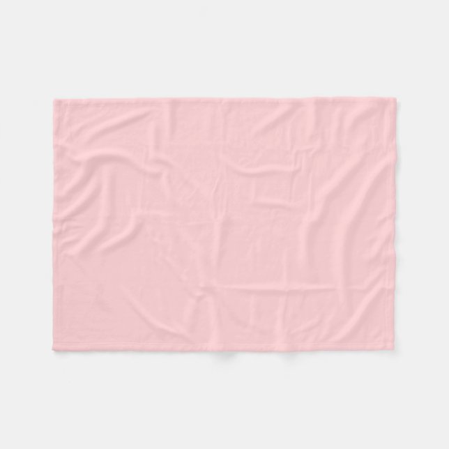 Fast Ljusare rosa Fleecefilt (Framsidan (Horisontell))