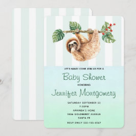 Fäst lutning upp och ned, vattenfärgsskreglage inbjudningar