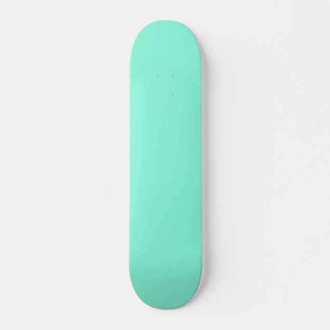 Fast magisk mint mini skateboard bräda 18,5 cm (Framsida)