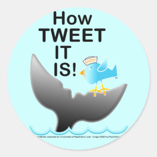 Fäst mall runt klistermärke