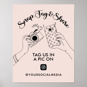 Fäst, Märkre,  Instagram Social Media Poster
