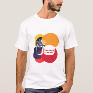 Fast mat för Burger Joint Food T Shirt