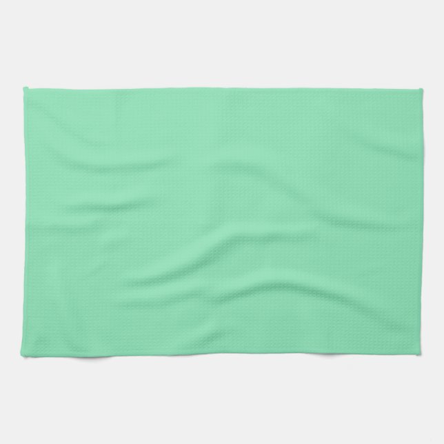 Fast Mint Grönt Kitchen Towel Kökshandduk (Horisontell)