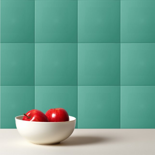 Fast mint jade sheen patina-grönt kakelplatta (Skapare uppladdad)