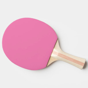 Fast mjuk barbie-rosa pingisracket