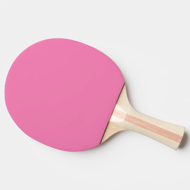 Fast mjuk rosa pingisracket (Sidan)