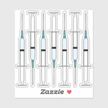 Fäst Nål på injektionssprutan med COVID Vaccin