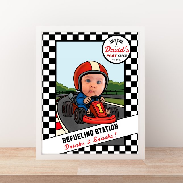 Fast ONE Refueling Station - Drinks and Snacks Poster (Skapare uppladdad)