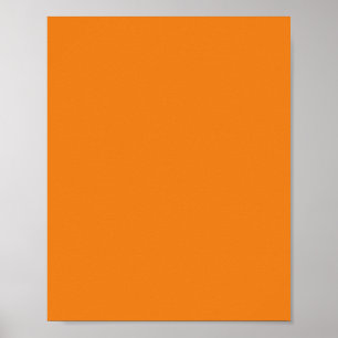 Fäst Orange,indisk Gult,Blek koppar Poster